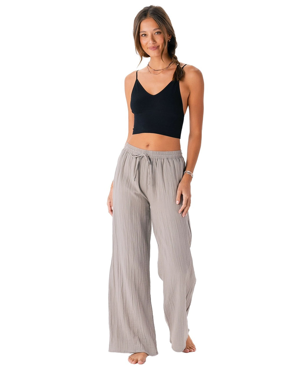 Drift Drawstring Pants | Stone