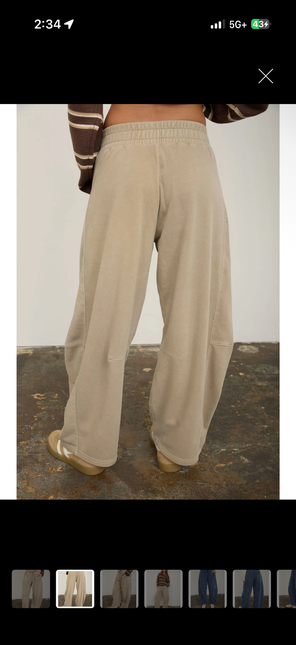 Barrel joggers