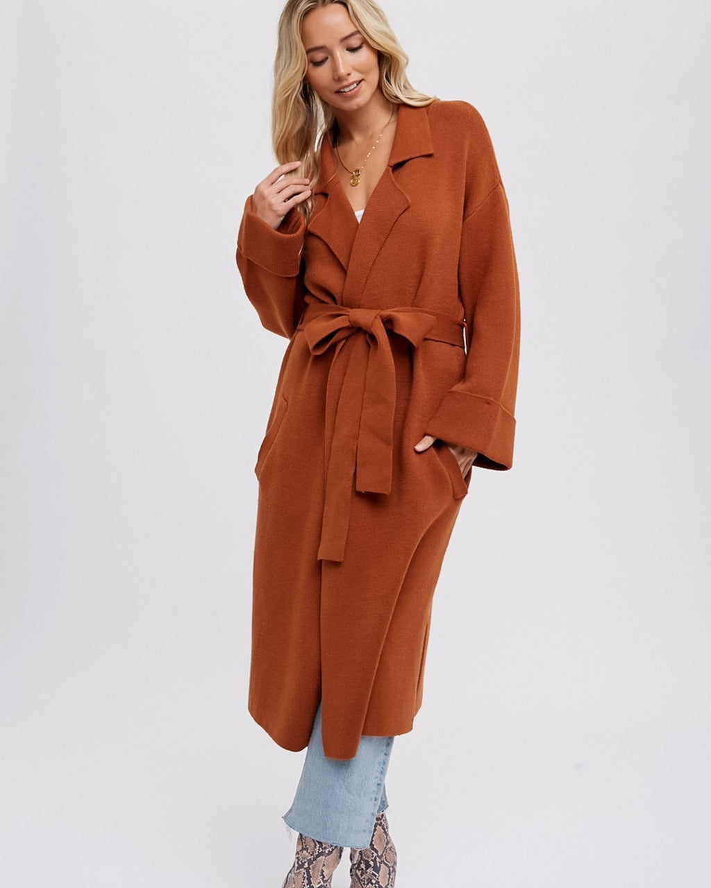 Early Night Cardigan Coat