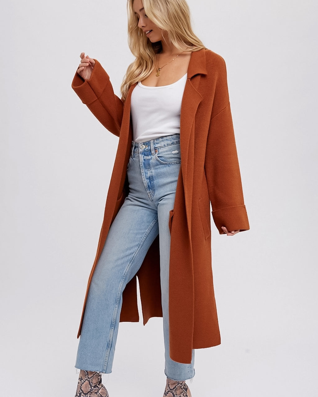 Early Night Cardigan Coat