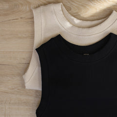 Barely There Seamless Tank | Black