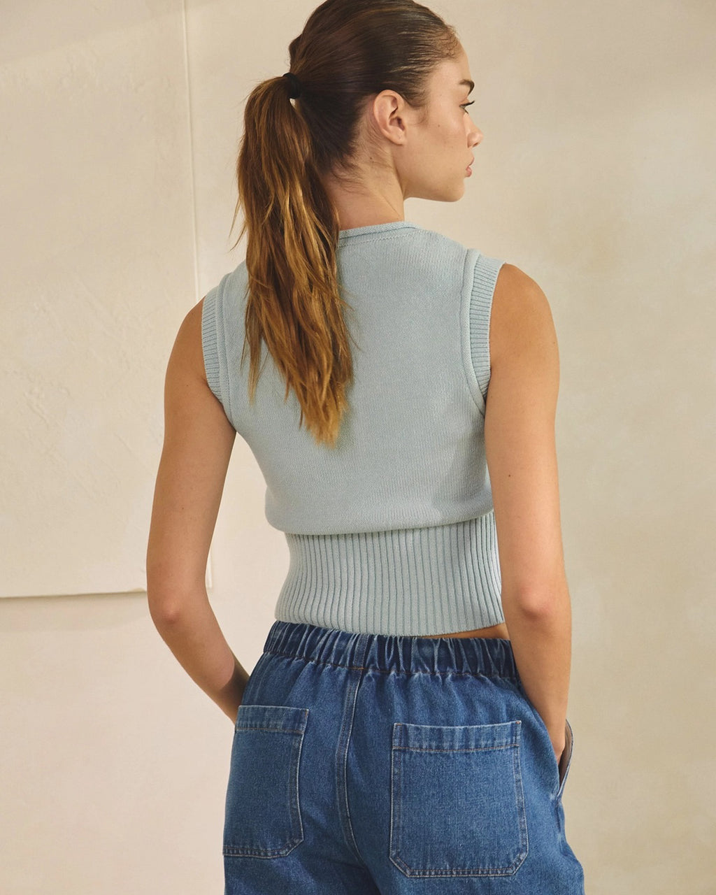 Good Energy Button Down Tank