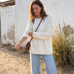 Stay Awhile Oversized Sweater