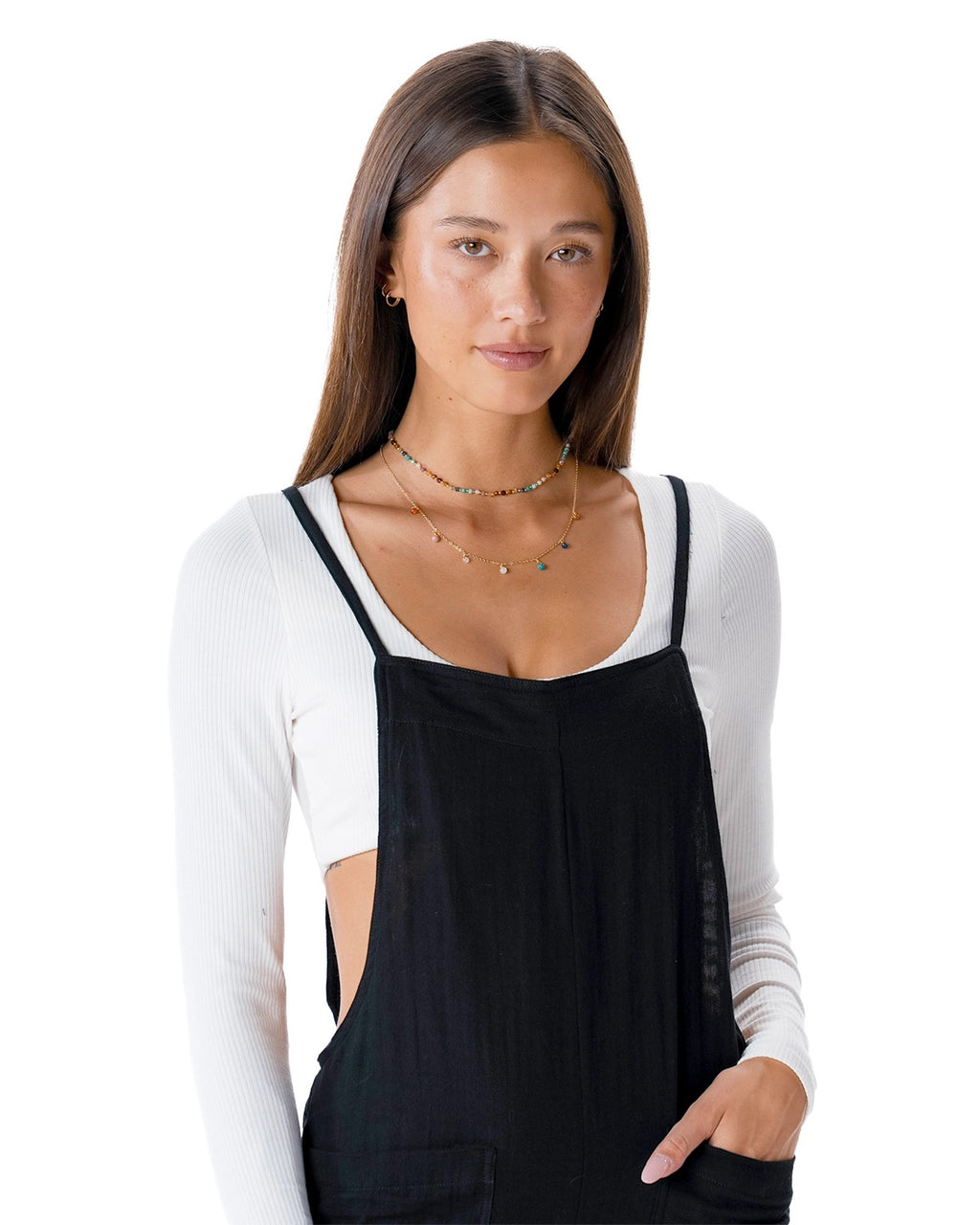 Beach Walk Cotton Romper