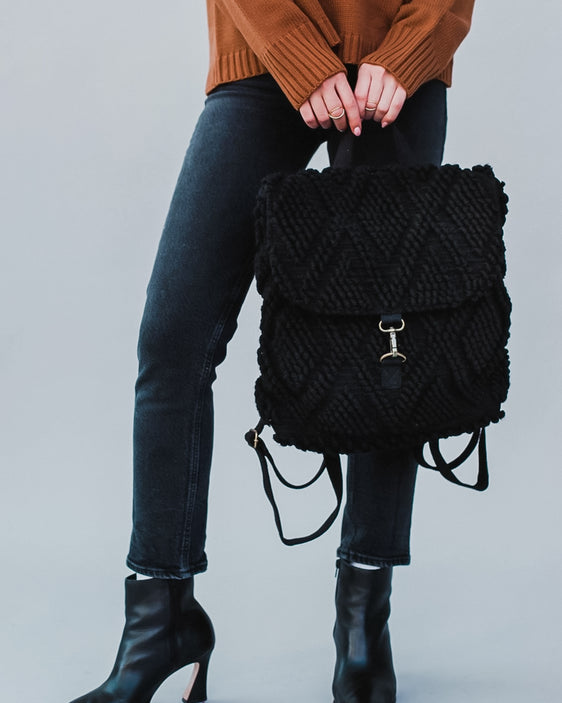 Daily Rituals Black Backpack