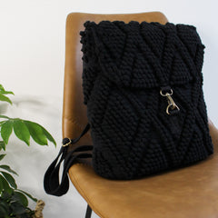 Daily Rituals Black Backpack