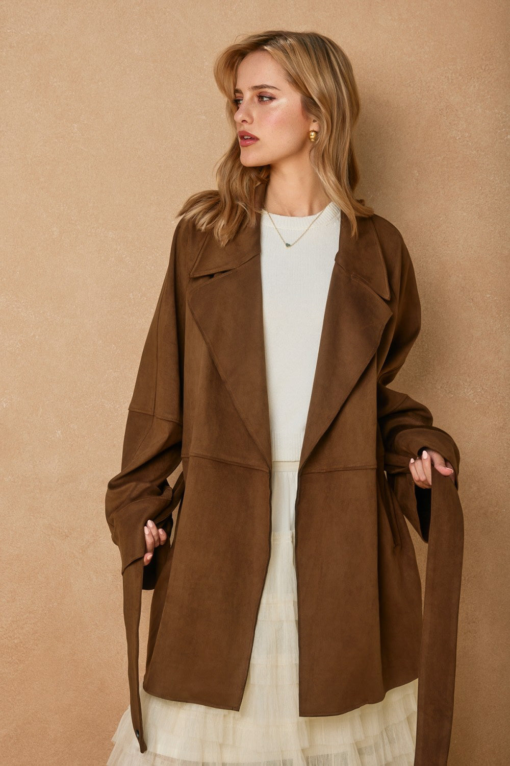 The Brownstone Belted Jacket