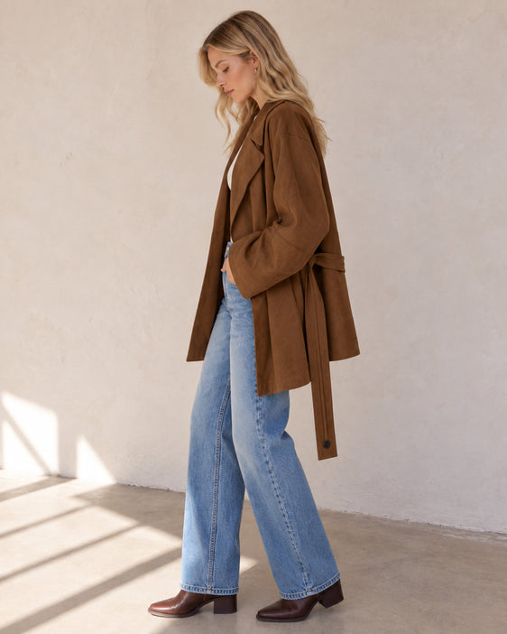 The Brownstone Belted Jacket