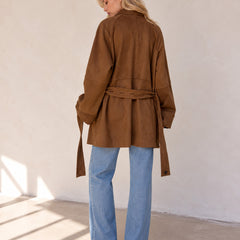 The Brownstone Belted Jacket