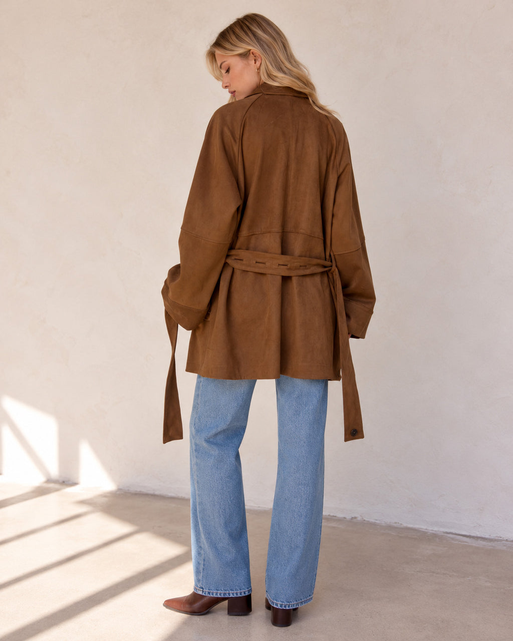 The Brownstone Belted Jacket