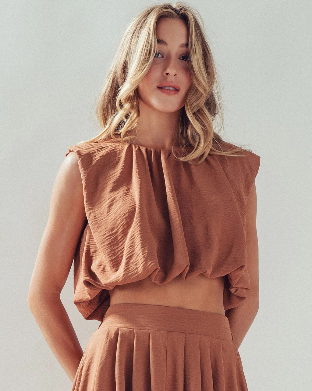 Bubble Hem Tank