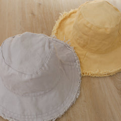 Frayed Edge Summer Bucket Hat