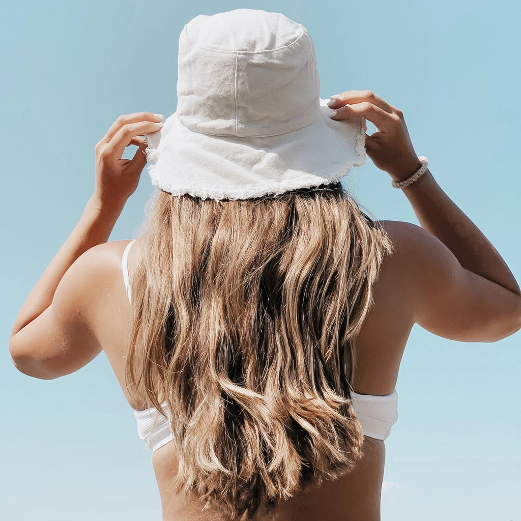 Frayed Edge Summer Bucket Hat