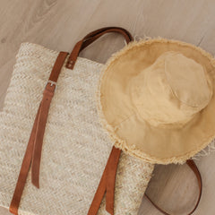 Frayed Edge Summer Bucket Hat