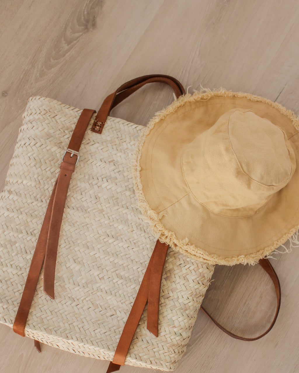 Frayed Edge Summer Bucket Hat