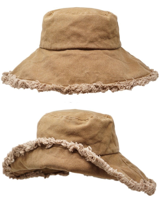 Beach Walk Bucket Hat | Caramel