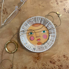 Golden Hour Porcelain Trinket Dish