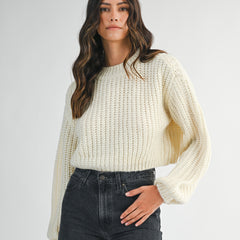 Chasing Fall Chunky Knit Sweater