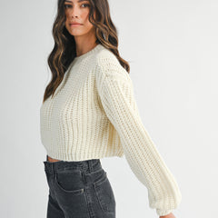 Chasing Fall Chunky Knit Sweater