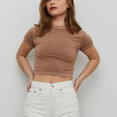 Cotton Cropped Tee