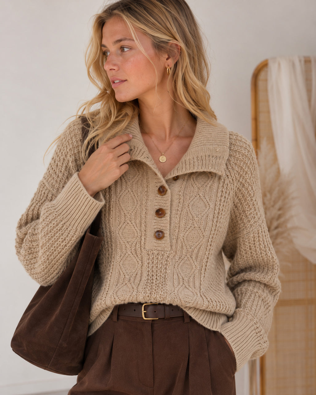 Cabin Weekend Cable Knit