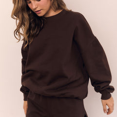 Slow Sunday Cotton Crewneck