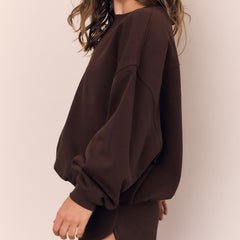 Slow Sunday Cotton Crewneck