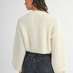 Chasing Fall Chunky Knit Sweater