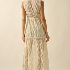 Capri Coast Crochet Duster