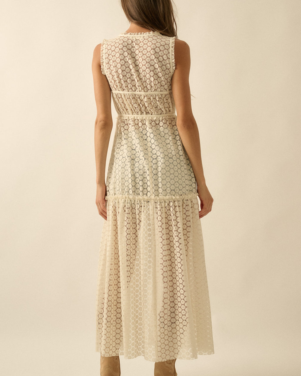 Capri Coast Crochet Duster