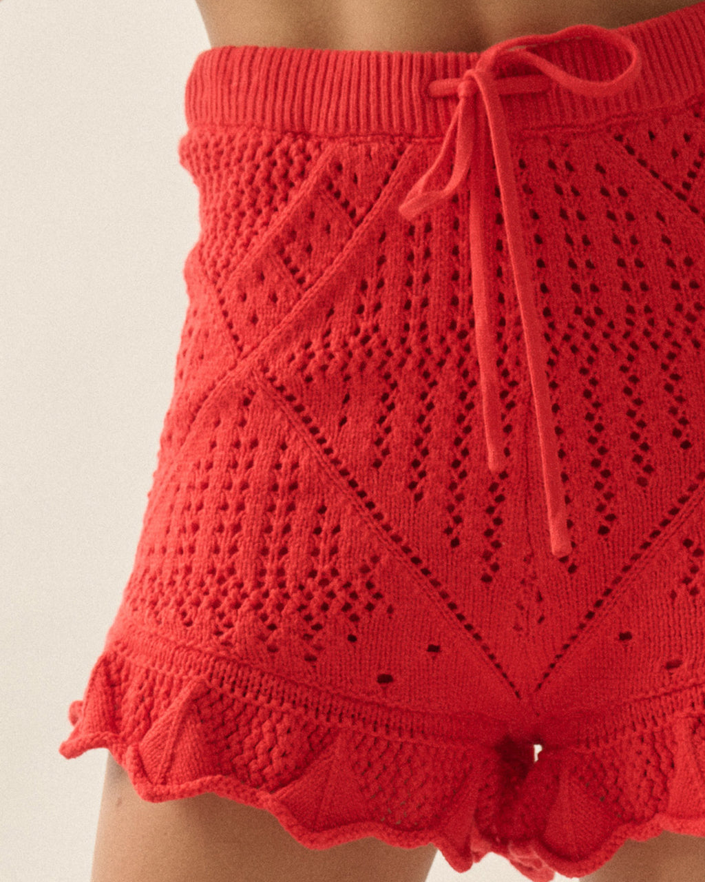 Sweet Escape Knit Shorts