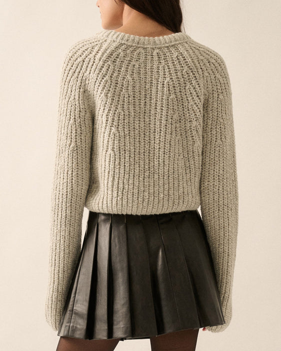 Remi Ribbed Cardigan