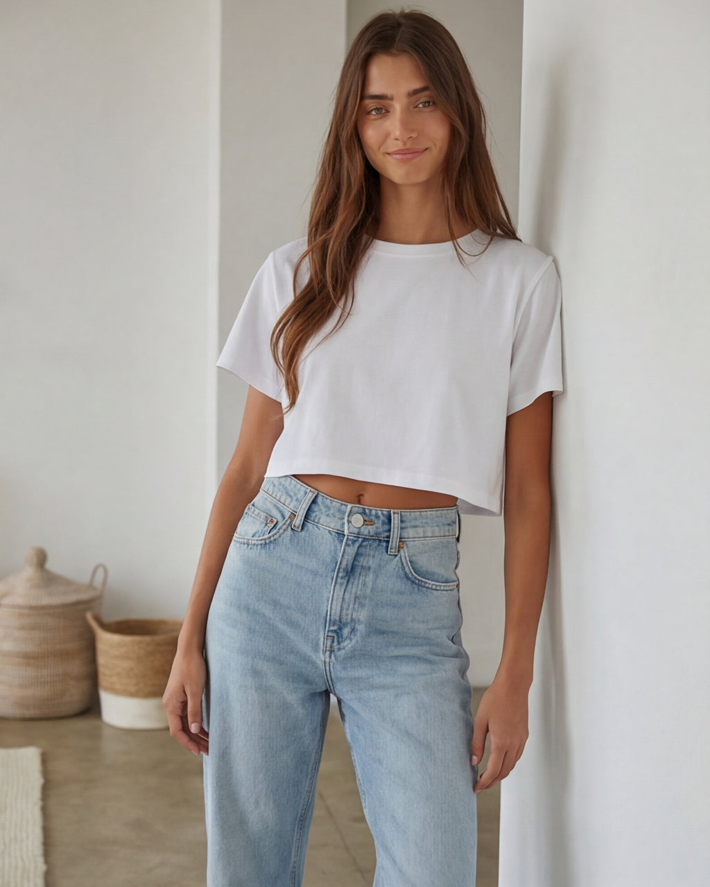 Simple Things Cropped Tee