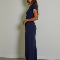 Women’s wide leg lounge pants high-rise fit
