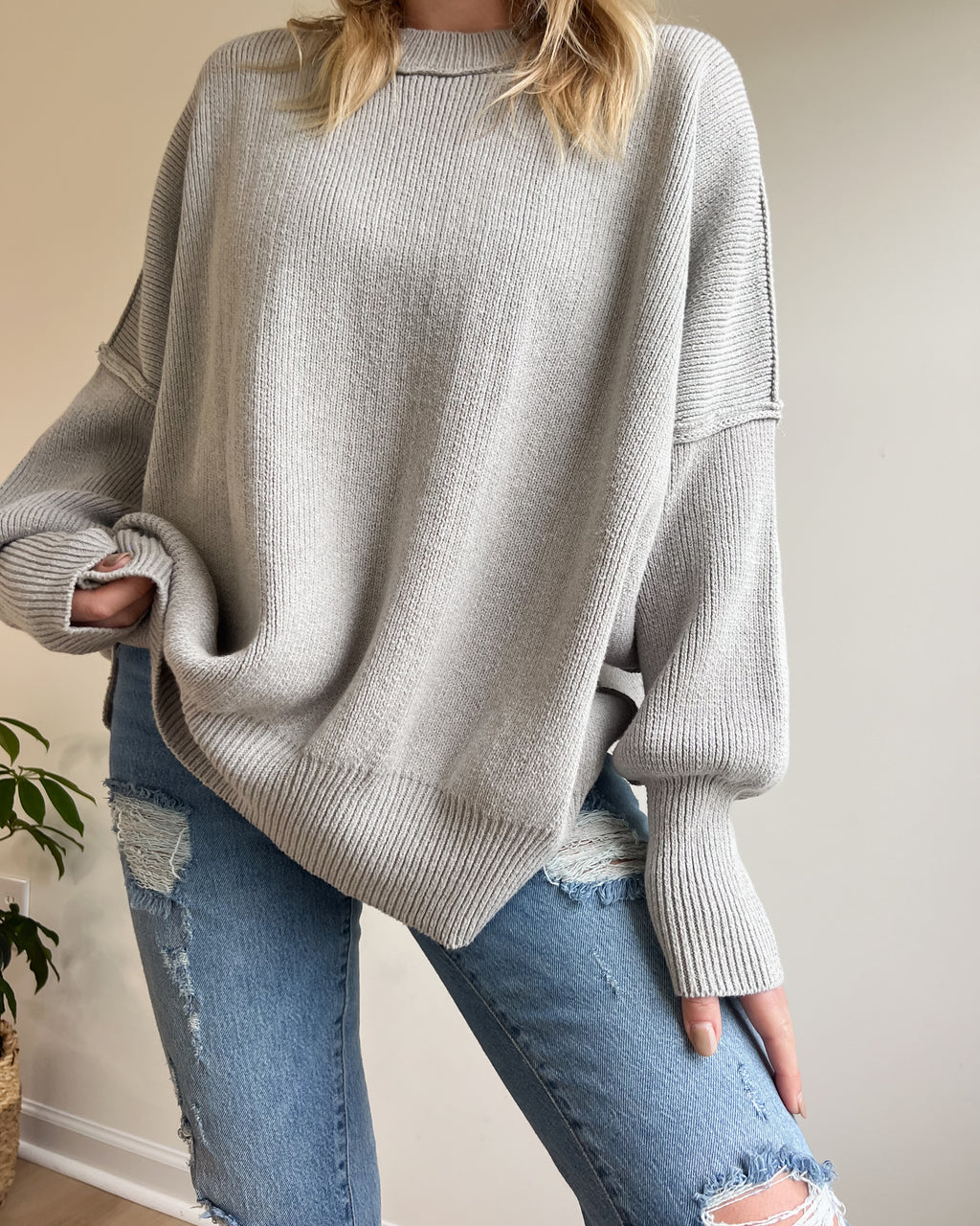 Oversized Knit Sweater