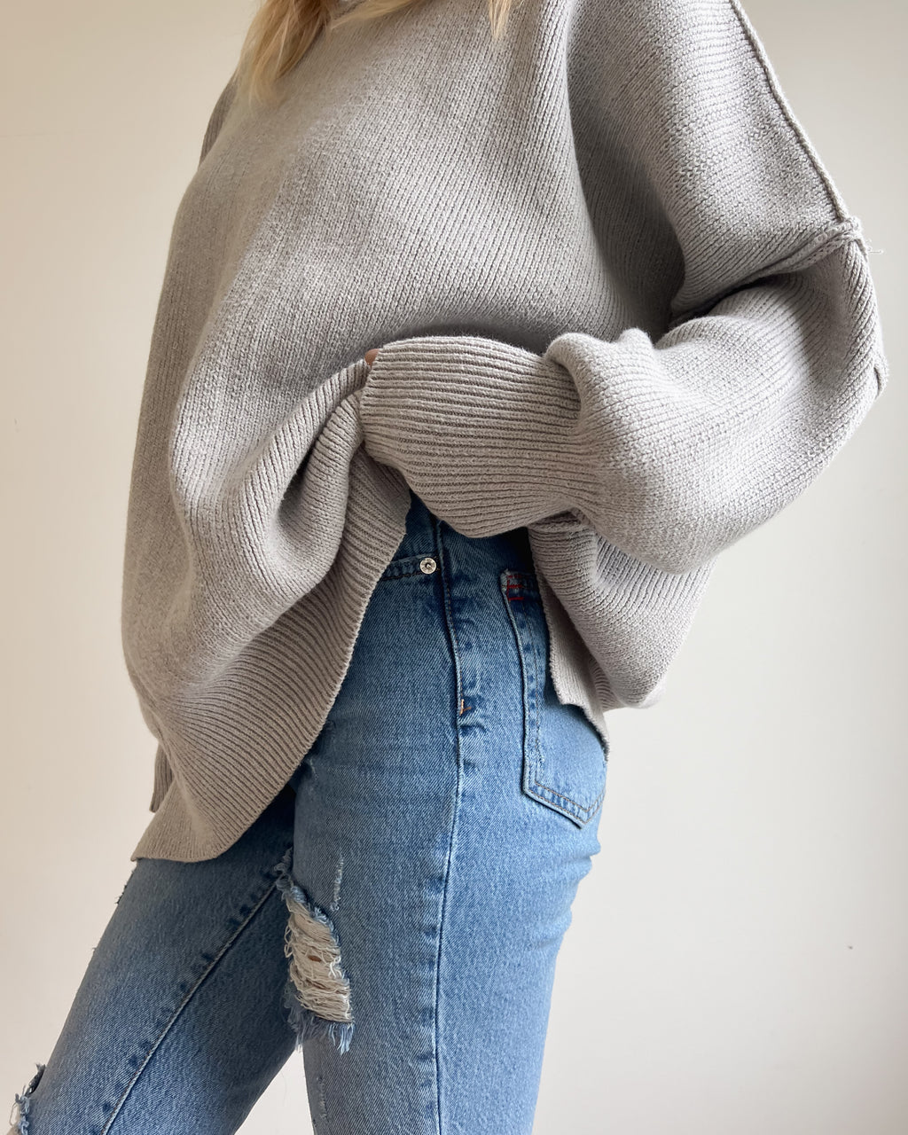 Oversized Knit Sweater
