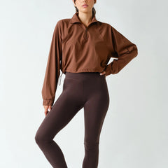 Half zip athletic pullover