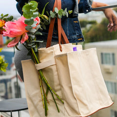 Long Weekend Canvas Tote