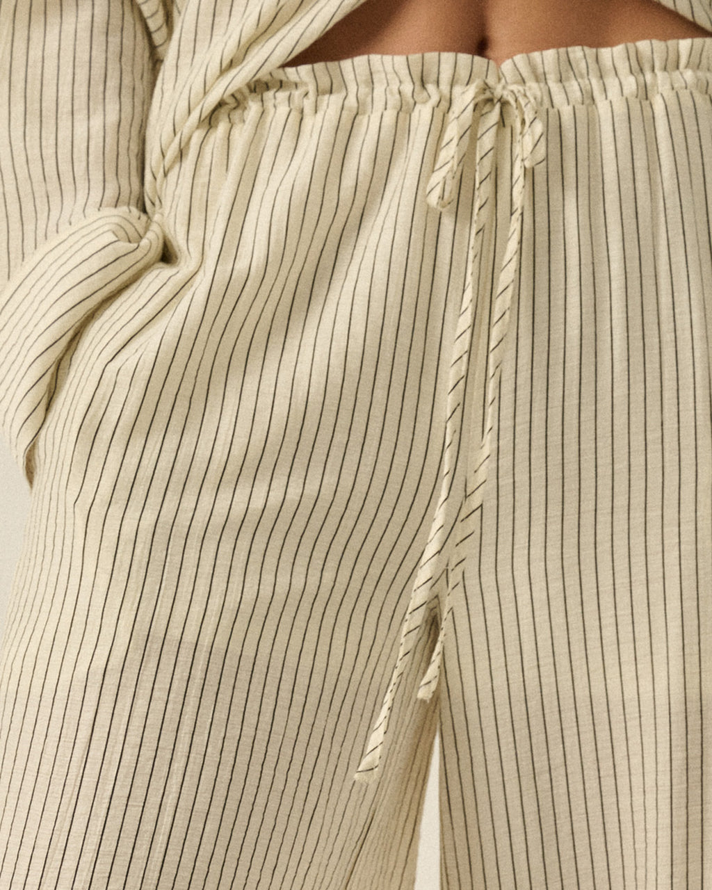 Salt Air Striped Drawstring Pants