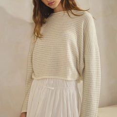 Soft Focus Striped Sweater