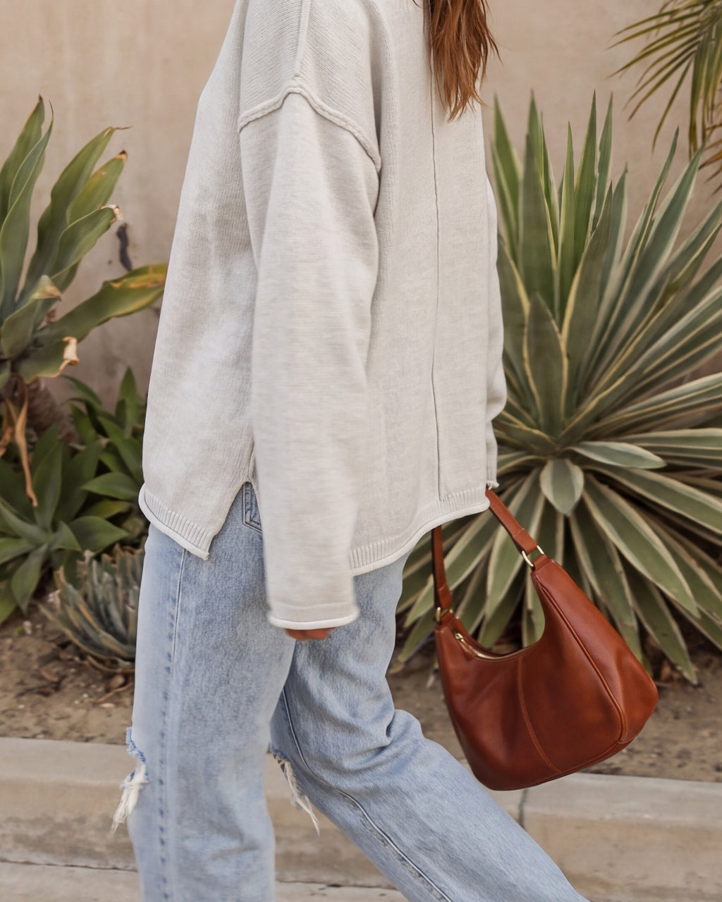 Stay Awhile Oversized Sweater