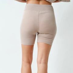Slow Mornings Short Set | Taupe