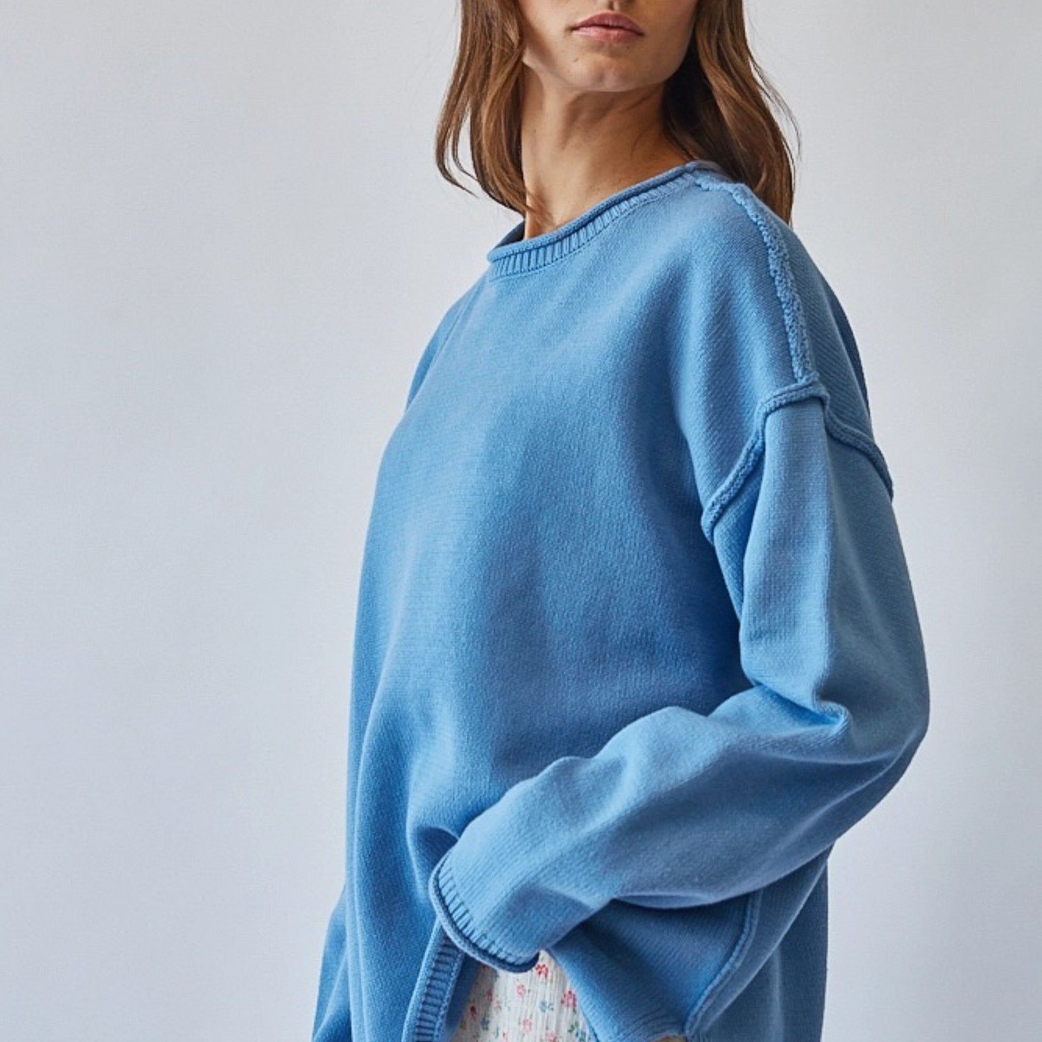 Stay Awhile Oversized Sweater