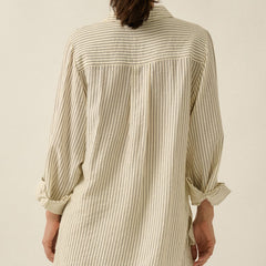 Salt Air Striped Button Down