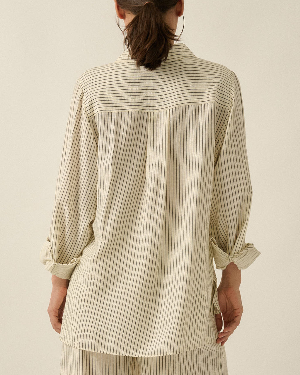 Salt Air Striped Button Down