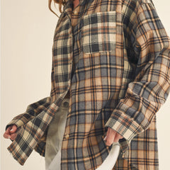 Backroads Oversized Flannel Shirt