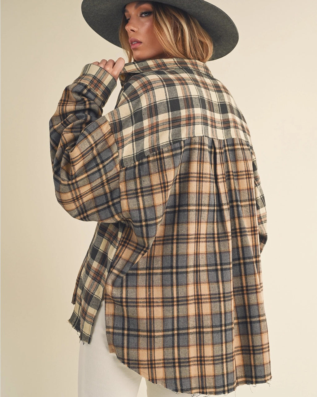 Backroads Oversized Flannel Shirt