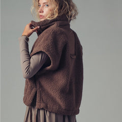 Out & About Oversized Sherpa Vest