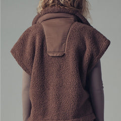 Out & About Oversized Sherpa Vest