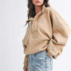 The Usual Oversized Pullover | Tan
